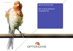 Cover OPTONOVIS-Leistungsbrosch¨re Gasanalytik